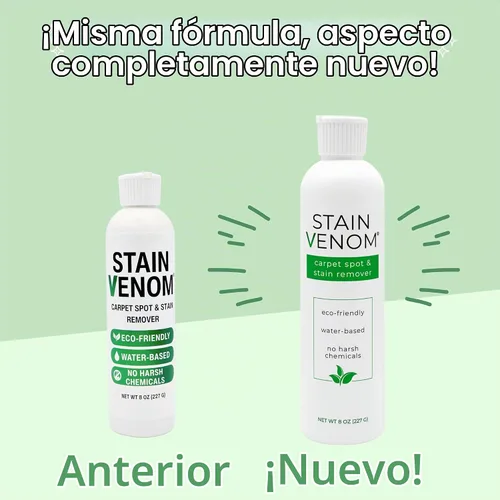 Vista 6 de Removedor de manchas y manchas para alfombras, botella de chorro de 8 onzas, libre de PFAAS, PFOS, PFOA, COV y 1,4 dioxano, funciona en manchas