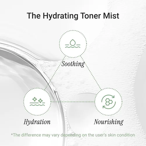 Vista 2 de Meebak CICA Toner Spray Spray facial coreano Spray facial con centella asiática y vitamina E Tónico facial calmante para pieles sensibles