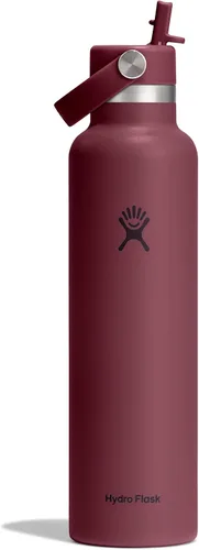 Vista 17 de Hydro Flask Water Bottle - Insulated Stainless Steel - Straw Lid, Non Spill, Leakproof 24 Oz Agave Green verde ( Agave Green )