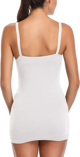Vista 4 de BRLIDO Camiseta sin mangas de lactancia para mujer, brasier integrado para lactancia materna
