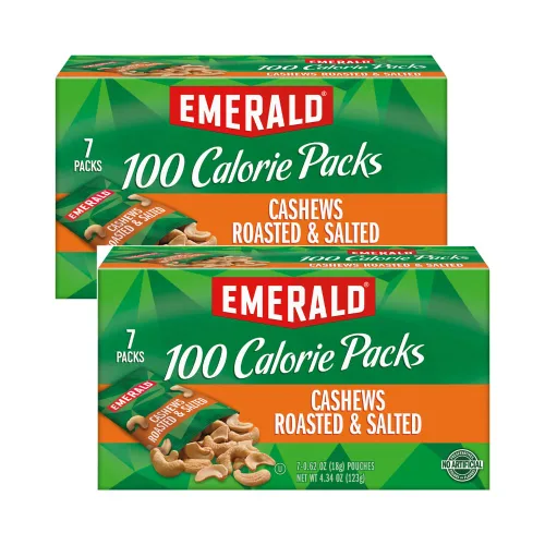 Vista 8 de Emerald Nueces secas de almendras tostadas, paquetes de 100 calorías, 7 unidades (paquete de 2)
