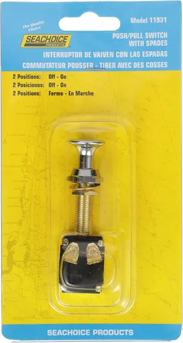 Vista 6 de Seachoice Interruptor Push-Pull de 2 posiciones, apagado/encendido