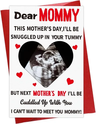 Vista 12 de WaaHome Divertida tarjeta del primer día del padre para el nuevo papá de hija, hijo y bebé, tarjeta de regalo feliz del primer día del padre