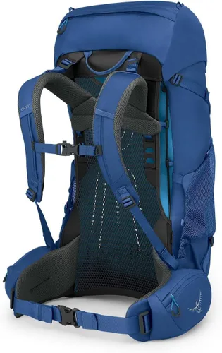 Vista 6 de Osprey Rook 50L Mochila de mochilero para hombre, Astology Azul/Blue Flame