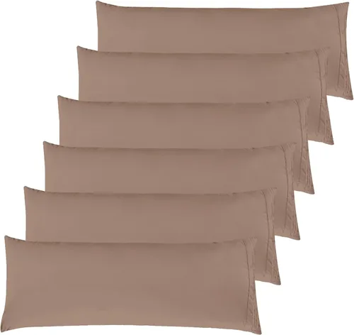 Vista 55 de Elegant Comfort Fundas de almohada sólidas de microfibra de alta calidad hotelera, tejido suave, resistente a las arrugas y a las manchas, fácil