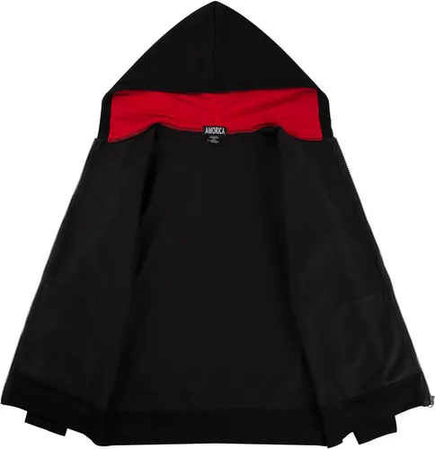 Vista 6 de ANGELA BEBE Conjunto deportivo para hombre, 2 piezas, sudadera con capucha y sudadera para hombre