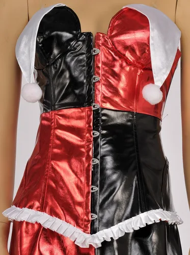 Vista 4 de Disfraz de Harley Quinn Deluxe de DC Comics