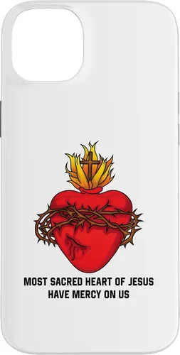Vista 15 de iPhone 16 Most Sacred Heart of Jesus Design Case