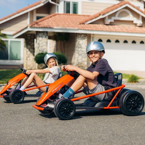 Vista 6 de Gotrax DYNODRIFT Go Kart eléctrico para 8+, máximo 7 millas, 8.1 Mph por