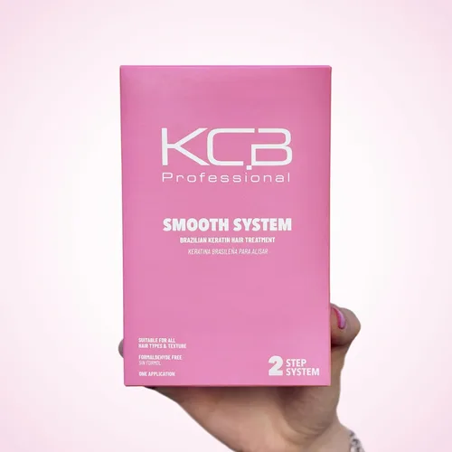 Vista 5 de Smooth System, tratamiento capilar de queratina brasileña de 2 pasos para suavizar y controlar el encrespamiento del cabello, soplado complejo