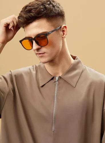 Vista 3 de BENEUNDER Gafas de sol plegables para hombres y mujeres, marco de acetato, protección UV400 polarizada
