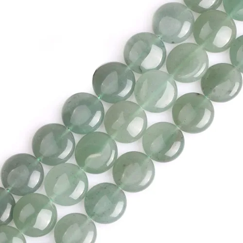 Vista 10 de GEM-Inside - Cuentas sueltas de ágata negra natural de 0.630 in, moneda de cristal de rayas energéticas para hacer joyas, 15 pulgadas