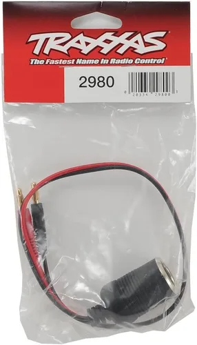 Vista 2 de Traxxas Adaptador hembra de 12 voltios a conectores bala 2980