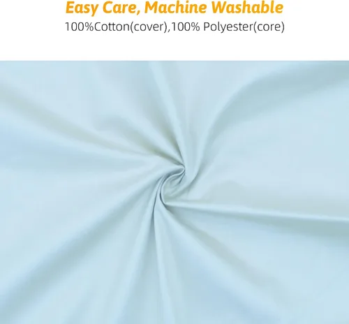 Vista 4 de LAT - Almohada de lactancia para lactancia materna, funda extraíble 100% algodón, almohadas ergonómicas para lactancia materna para mamá y bebé