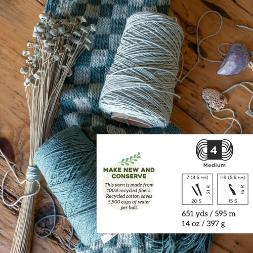 Vista 3 de Lion Brand Yarn Paquete de bonificación de hilo Re-Up Everglade