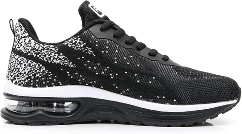 Vista 3 de GANNOU - Air Athletic - Tenis para mujer, de moda, para el gimnasio, deportes, correr, trotar, tenis y acondicionamiento físico, tallas 5.5-11