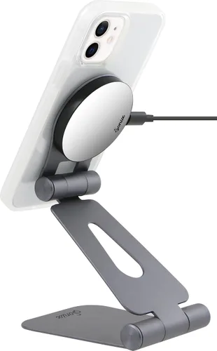 Vista 7 de Sonix Pedestal magnético ajustable para teléfono celular, compatible con Apple MagSafe (grafito)