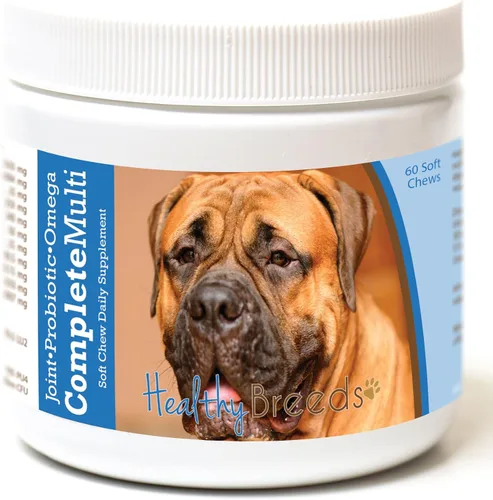 Vista 197 de Healthy Breeds Affenpinscher todo en uno multivitamínico suave masticable 60