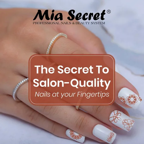 Vista 2 de Mia Secret Sistema de uñas profesional UV/LED Gel Paint - 0.18 oz (Sienna)