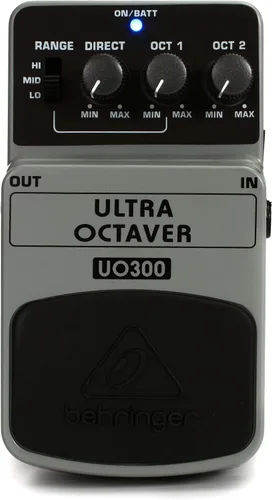 Vista 9 de Behringer ULTRA METAL UM300 Pedal de Efecto de Instrumento de Distorsión Heavy Metal, Rosa
