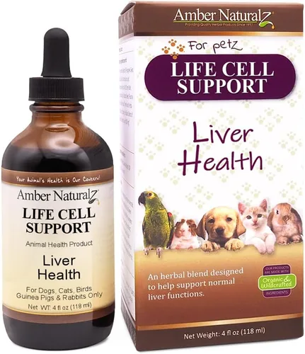 Vista 9 de Amber NaturalZ - Life Cell Support - Salud del hígado - para Petz - 1 onza Provides antioxidant protection to support normal cellular function &