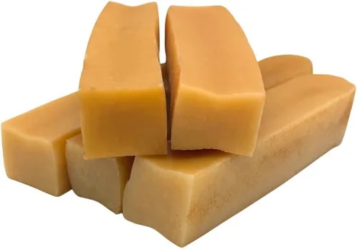 Vista 11 de Masticables prémium de queso de yak para perros del Himalaya - Masticables naturales de yak para perros grandes y pequeños - Masticables de leche