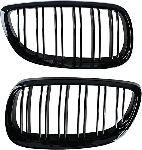 Vista 4 de CORP - 2 fundas para parrilla de riñón para capó delantero izquierdo y derecho, compatible con 3-Series 07-10 E92 Coupé E93 Convertible 08-13 M3 2DR
