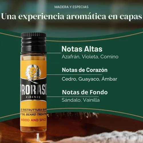 Vista 2 de Proraso Juego de tratamiento de barba de aceite caliente, 0.6 fl z (paquete de 1)
