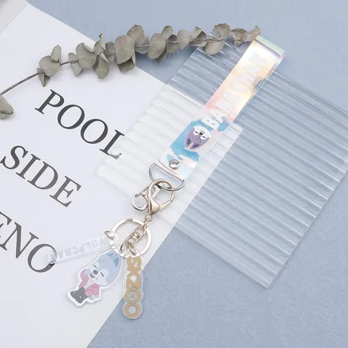 Vista 5 de G-Ahora 2pcs Stray Keychain Keyring Stray Gift Set