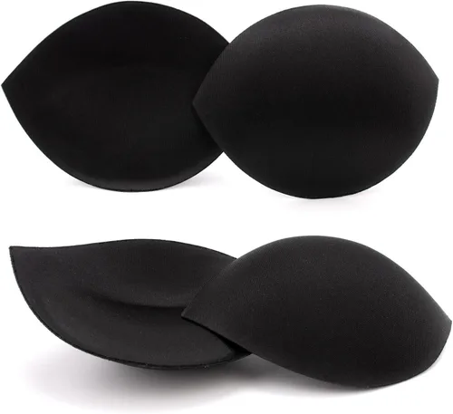 Vista 10 de Almohadillas de brasier para reforzar el pecho, copa de traje de baño push Beige