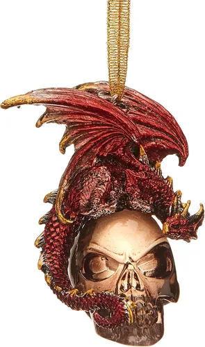 Vista 25 de Pensive Percher Dragon 2018 - Adorno de Navidad coleccionable de 3 pulgadas, a todo