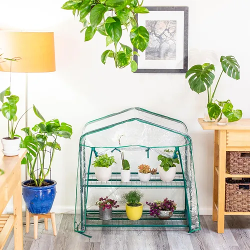 Vista 3 de Educational Insights GreenThumb invernadero para aula