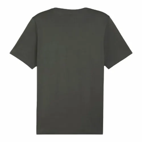 Vista 3 de Camiseta de Manga Corta Hombre Puma Essentials Gris