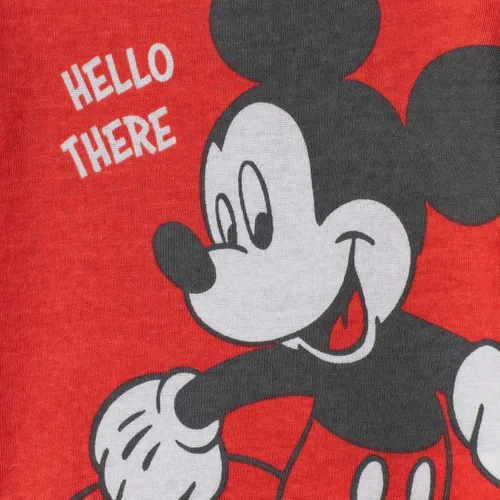 Vista 4 de Disney Pijama de algodón de 4 piezas de Mickey Mouse para bebé niño