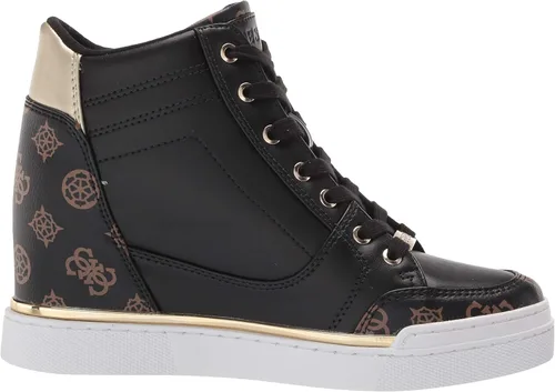 Vista 6 de GUESS Tenis Figz para mujer, Negro Multi