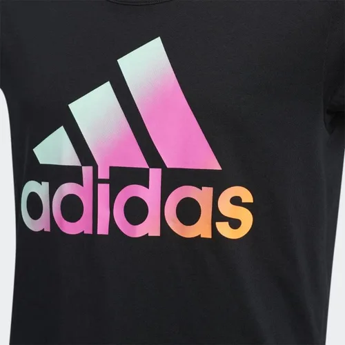 Vista 2 de adidas Camiseta esencial de algodón de manga corta para niña