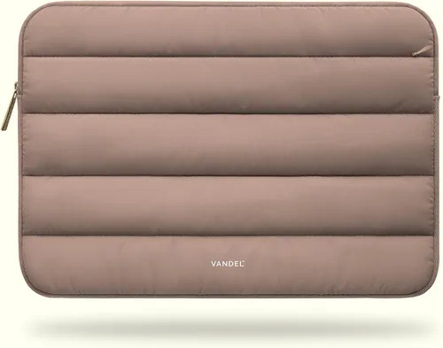 Vista 8 de Vandel Funda para laptop de 13 a 14 pulgadas Café con leche