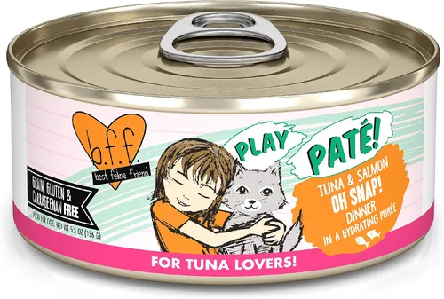 Vista 27 de Weruva B.F.F. Play - Best Feline Friend Paté Lovers, Aw Yeah!, T.T.Y.L. de atún y pavo con atún y pavo, lata de 2.8 onzas (paquete de 12)