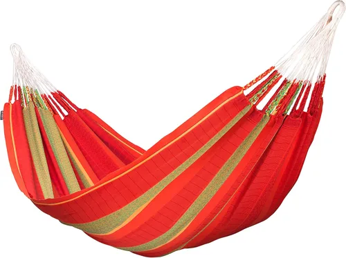 Vista 16 de LA SIESTA Flora Zebra - Hamaca clásica doble de algodón orgánico Cebra