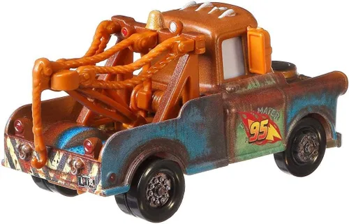 Vista 2 de Disney Vehículos de personajes fundidos a presión de película, miniatura, juguetes coleccionables de autos de carreras basados en películas