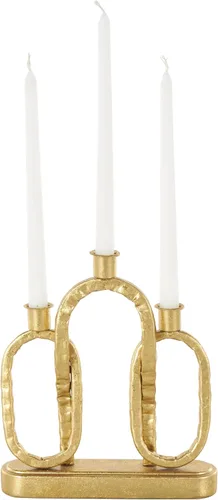 Vista 15 de Deco 79 Portavelas decorativo de metal de aluminio, soporte de vela de palmera, juego de 3 candelabros de 6 pulgadas, 8 pulgadas, 10 pulgadas
