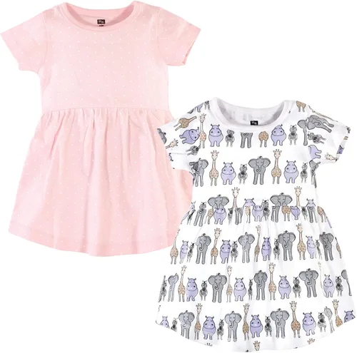 Vista 26 de Hudson Baby Vestidos de algodón para niña Bosque encantado