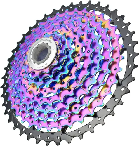 Vista 13 de VG SPORTS 8/9/10/11/12 Speed Ultra-Light Bike Cassette for Mountain Bike 11-40T/11-42T/11-46T/11-50T/11-52T MTB Cassette Lightweight Aluminum