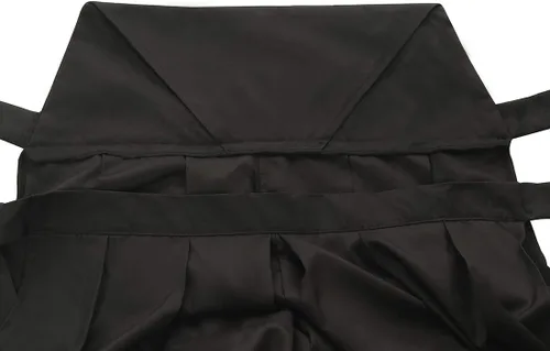 Vista 6 de CR ROLECOS - Disfraz de cosplay de Tanjirou, Zenitsu y Giyuu para anime, kimono de cosplay Negro