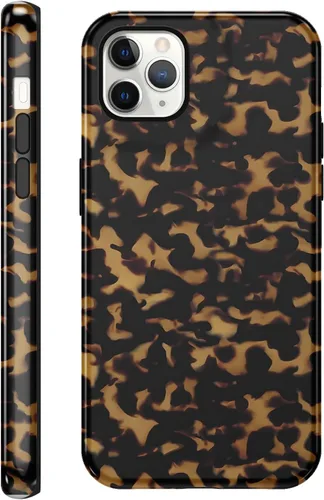 Vista 110 de Funda de teléfono con estampado de guepardo para iPhone 7/8/SE 2020/2022 de 4.7 pulgadas, funda de lujo con diseño de leopardo marrón coqueta a