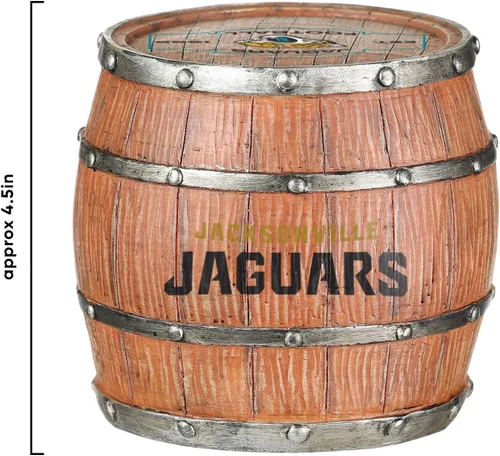 Vista 42 de FOCO NFL Team Logo 5-Pack Barrel Beverage Drink Coaster Set