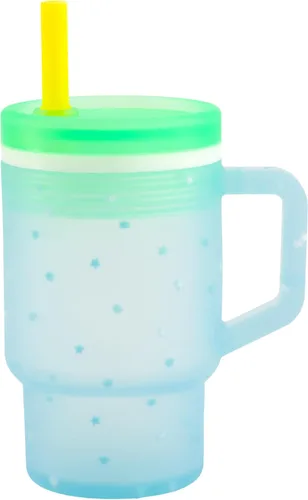 Vista 13 de Infantino Mi primer vaso, taza de silicona con pajita y asa, vaso de bebé resistente a derrames para llevar, botella de transición libre de BPA