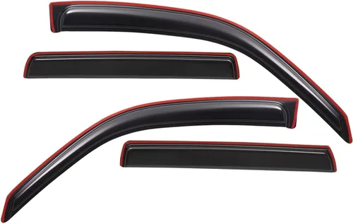 Vista 3 de Lightronic, vierteaguas extra duradero con clip para canal de ventilación del automóvil, se ajusta a Toyota 4Runner 1996-2002, protección UV