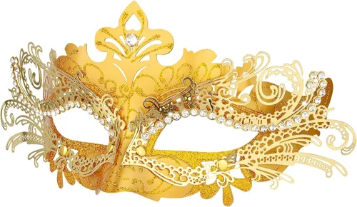 Vista 14 de Hoshin - Máscara para Baile de Máscaras, Decoraciones de Mardi Gras, Máscaras Venecianas para Mujeres