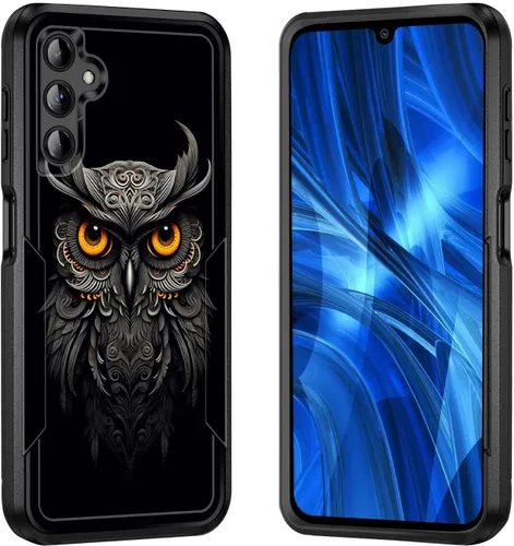 Vista 65 de para Galaxy A15 5G - Funda, [Prueba de caída de grado militar] Funda protectora resistente a golpes de uso pesado y resistente para Samsung Galaxy